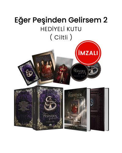İMZALI-Eğer Peşinden Gelirsem 2 – Hediyeli Kutu